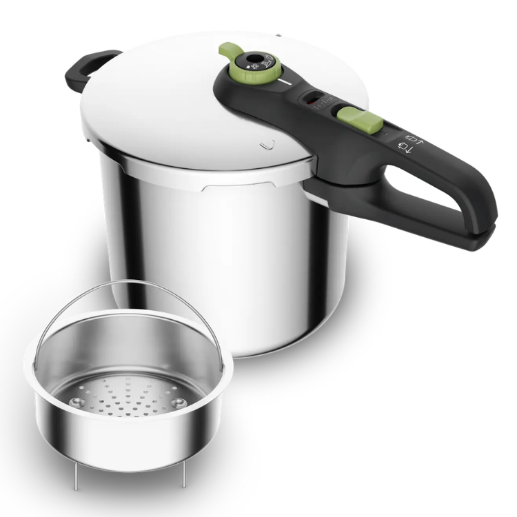 Panela de Pressão Tefal Secure Trendy 8L Inox