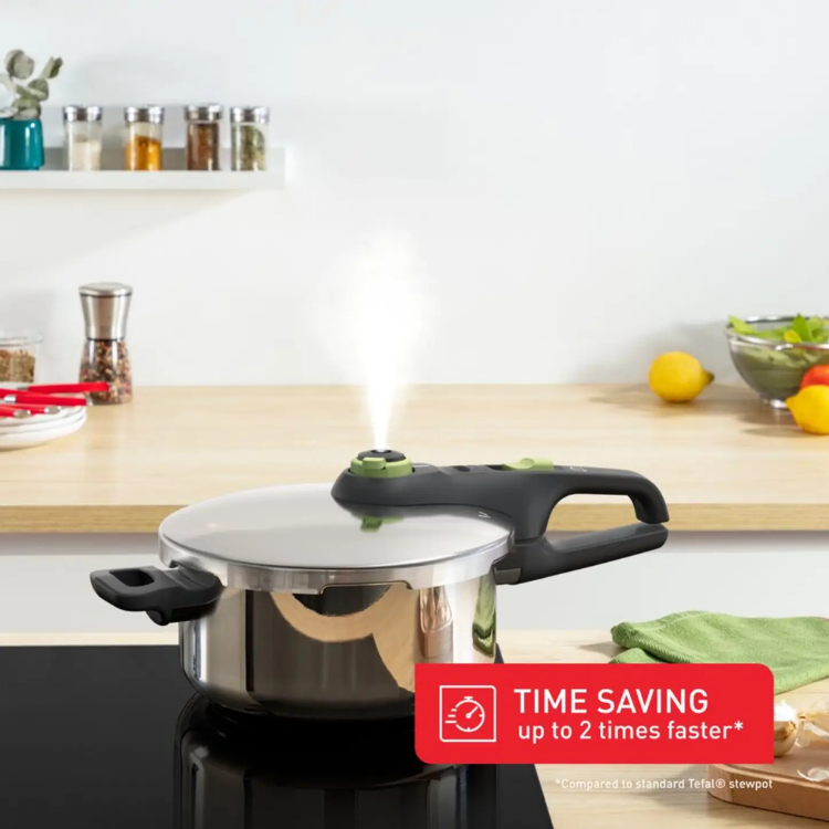 Panela de Pressão Tefal Secure Trendy 4L Inox