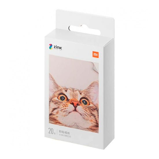 Papel Fotográfico Xiaomi Mi Portable Photo Printer Paper (2x3", 20 folhas)