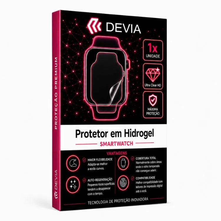 Protetor de Ecrã Hidrogel Devia Ultra Clear HD Xiaomi Smart Band 8