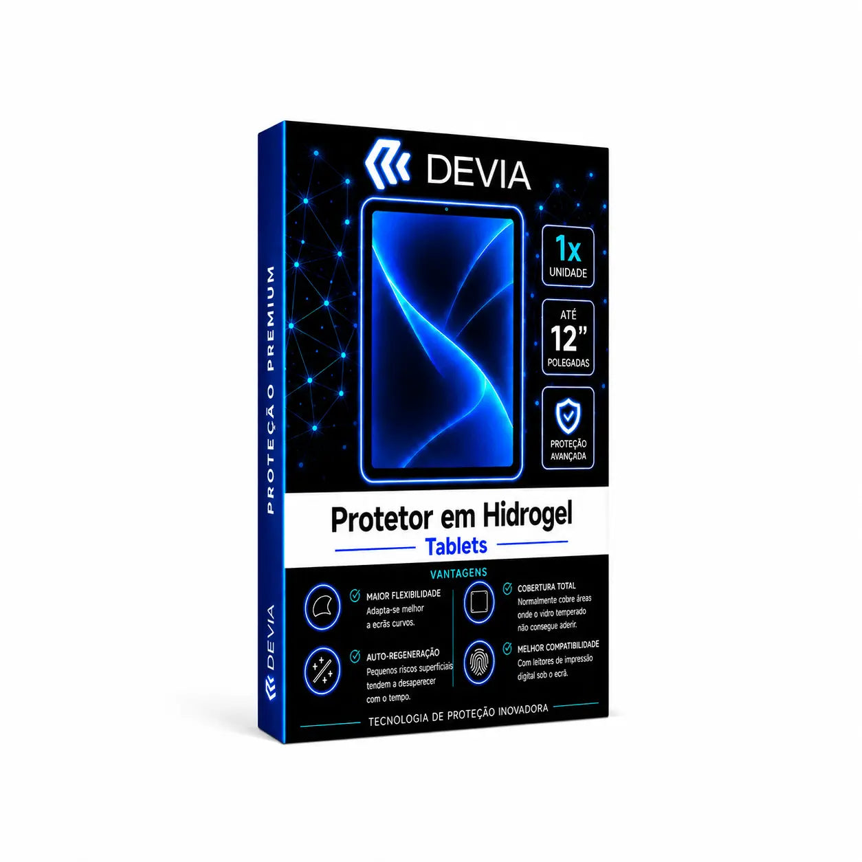 Protetor de Ecrã Hidrogel Devia Ultra Clear HD Samsung P7500
