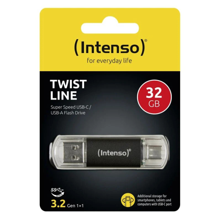 Pen Drive Intenso USB-A/USB-C 3.2 32GB