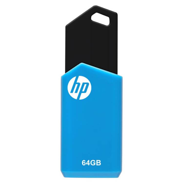 Pen Drive HP V150W 64GB USB 2.0 Azul