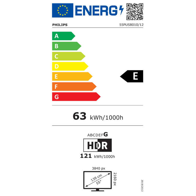 Televisão Philips 55PUS8010 2025 Smart TV 4K LED Ambilight 55"