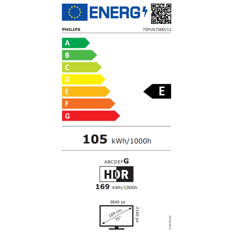 Televisão Philips 75PUS7000 2025 Smart TV 4K LED 75"
