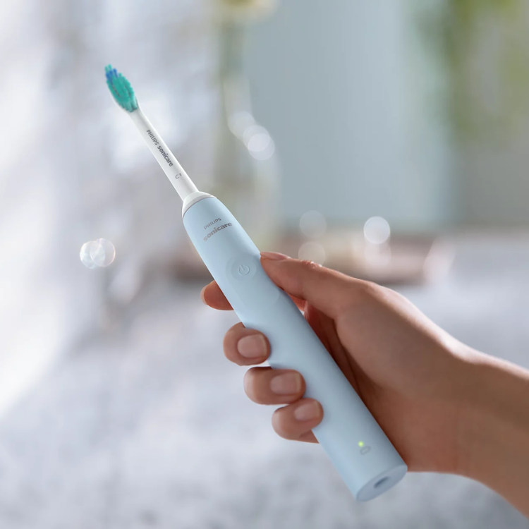 Philips Sonicare 2100 Series Elektrische Zahnbürste in Blau