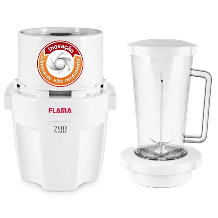 Picadora Flama Pikatti 1706FL 700W Branco