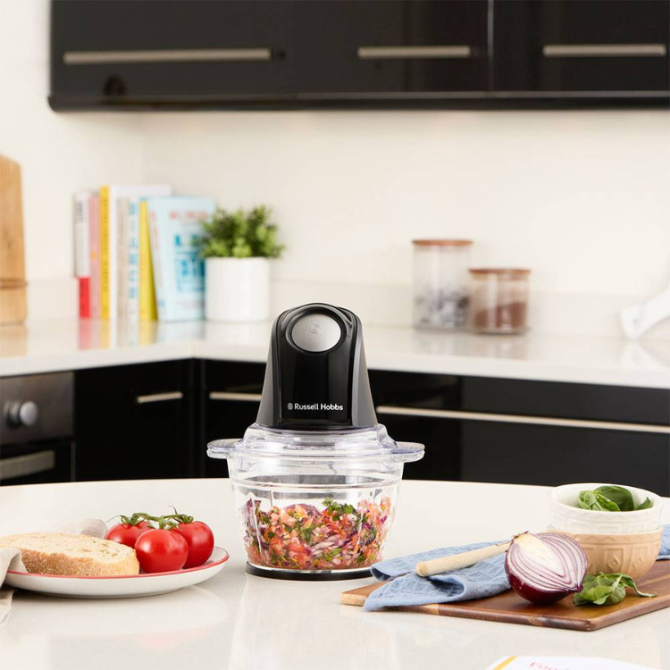Picadora Russell Hobbs Desire Matte Charcoal 350W 0.5L Preto