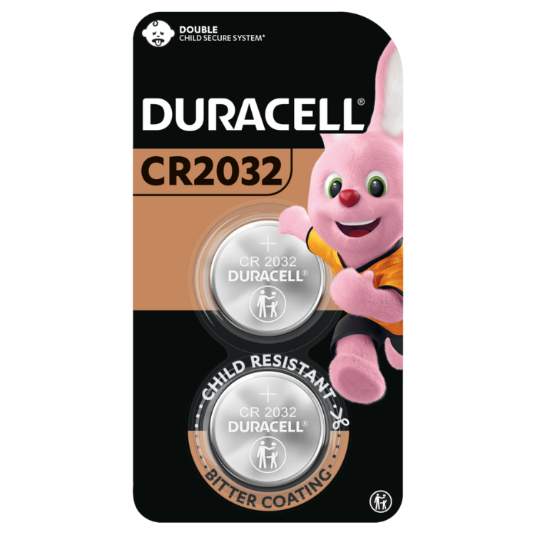 Pilha Duracell 2x CR2032