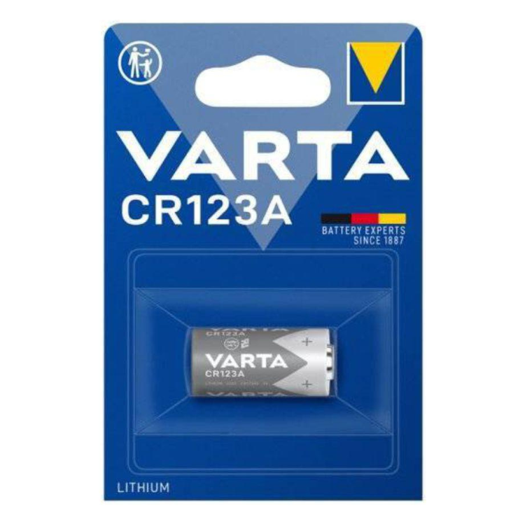 Pilha Varta CR123A 3V Blister