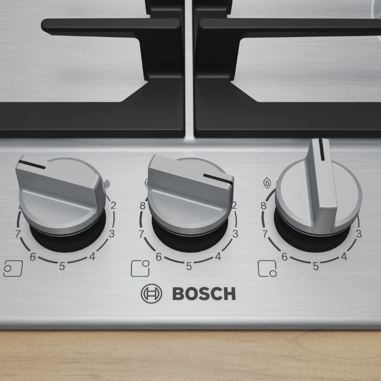 Placa de Gás Bosch Serie 6 PCC6A5I90 3 Zonas 60cm