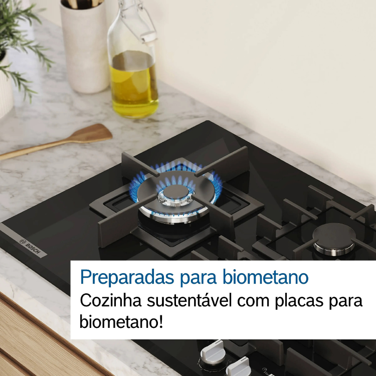 Placa de Gás Bosch Serie 6 PCP6A5I90 4 Zonas 60cm