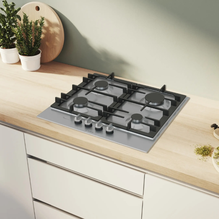 Placa de Gás Bosch Serie 6 PCP6A5I90 4 Zonas 60cm