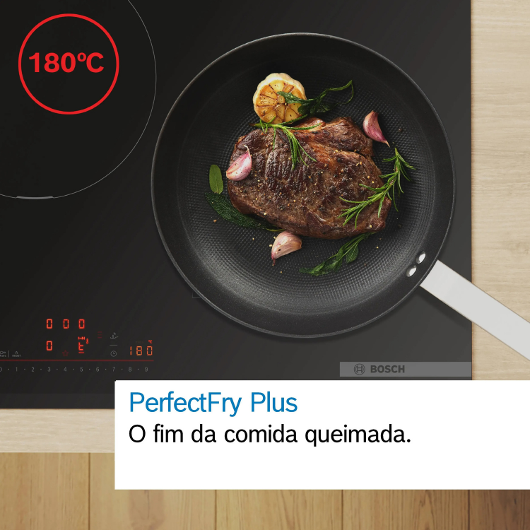Placa de Indução Bosch Serie 6 PXJ675HC1E 7400W 3 Zonas 60cm