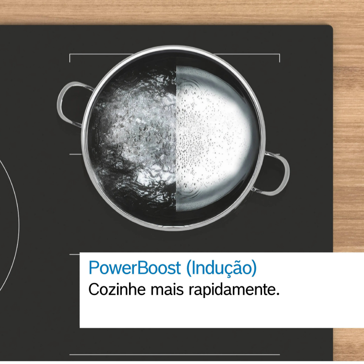 Placa de Indução Bosch Serie 6 PXJ675HC1E 7400W 3 Zonas 60cm