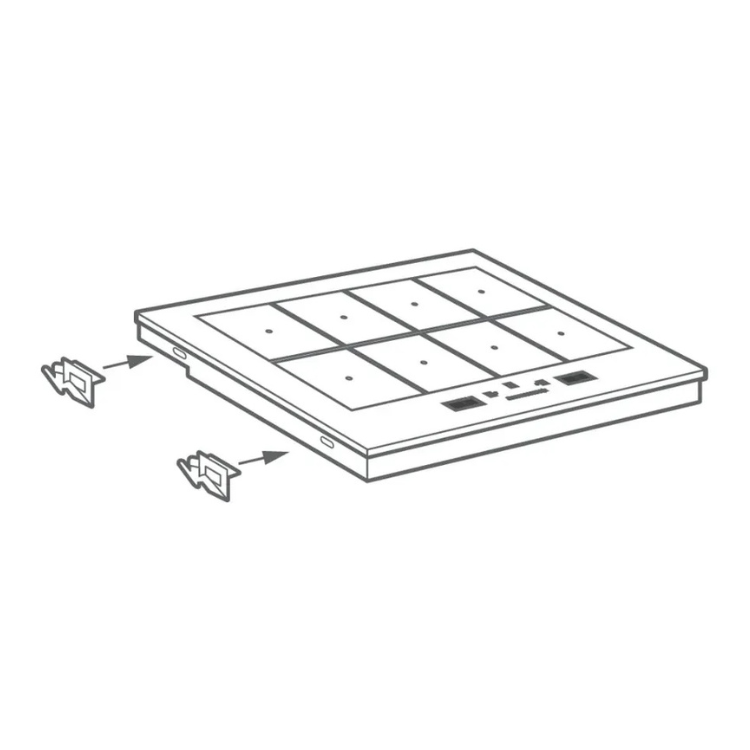 Placa de Indução Hotpoint ACPH778C/NE 7400W 8 Zonas 77cm