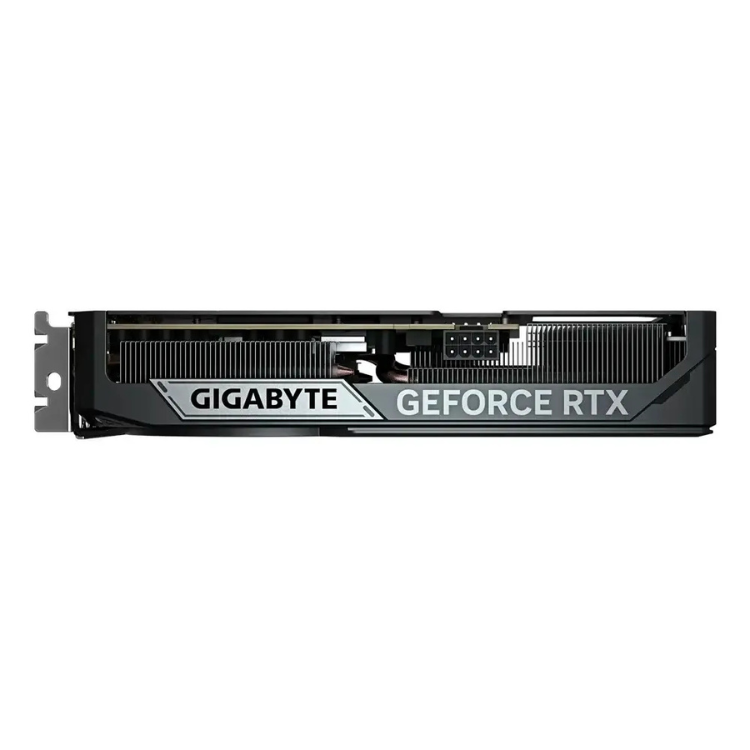 Black Gigabyte GeForce RTX graphics card, 16GB GDDR7, Windforce Max OC.