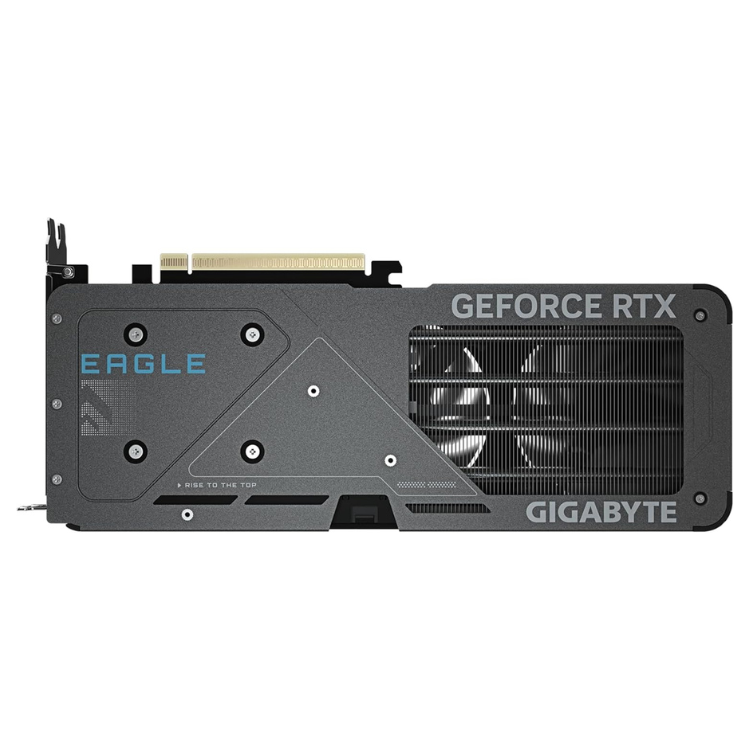 Gigabyte GeForce RTX 5060TI Eagle Max OC 8GB GDDR7 graphics card, black with blue and grey text.