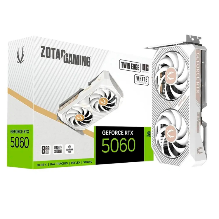 Placa Gráfica Zotac NVIDIA GeForce RTX™ 5060 Twin Edge OC 8GB GDDR7 DLSS4