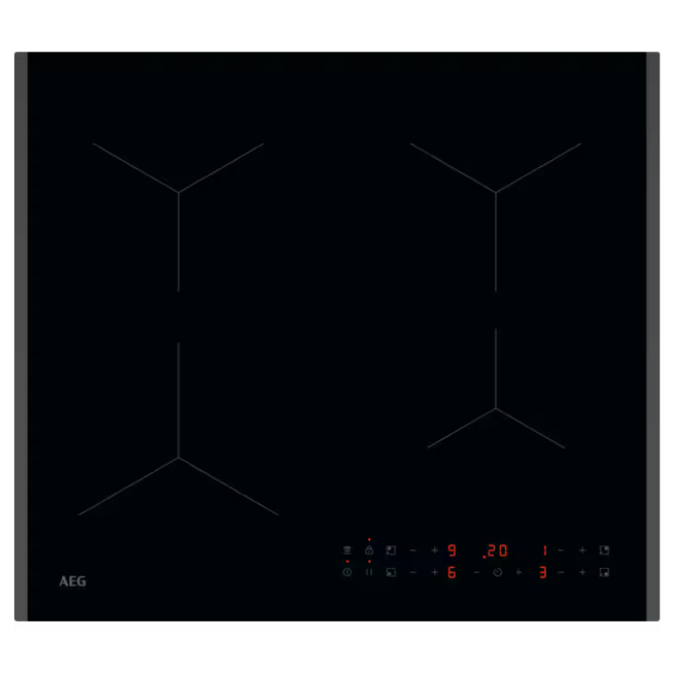 Placa de Indução AEG TN64IA00FB 7200W 4 Zonas 60cm