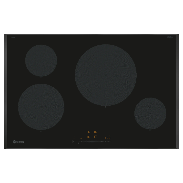 Placa de Indução Balay 3EB985LH 7400W 4 Zonas 80cm