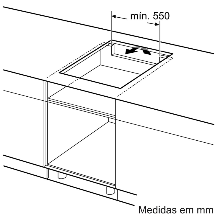 Placa de Indução Balay 3EB985LH 7400W 4 Zonas 80cm
