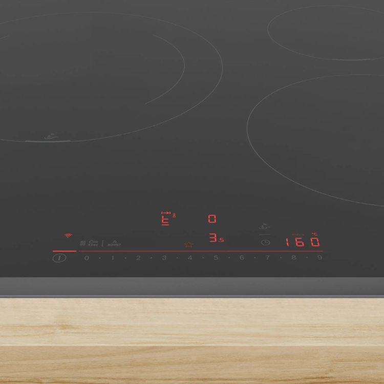 Placa de Indução Bosch Serie 6 PIJ631HC1E 7400W 3 Zonas 60cm