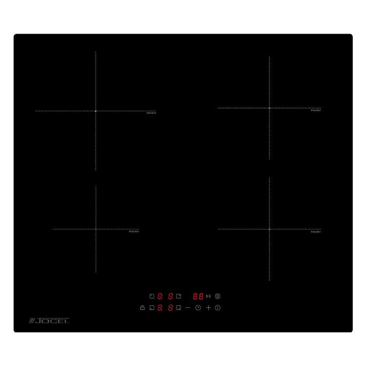 Placa de Indução Jocel JP4EI006028 7400W 4 Zonas 60cm