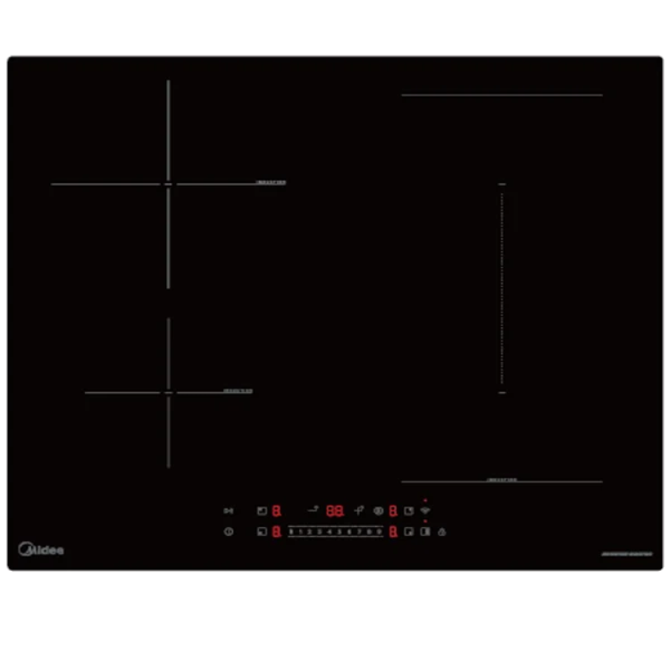 Placa de Indução Midea MIH744BE325GK 7400W 4 Zonas 60cm