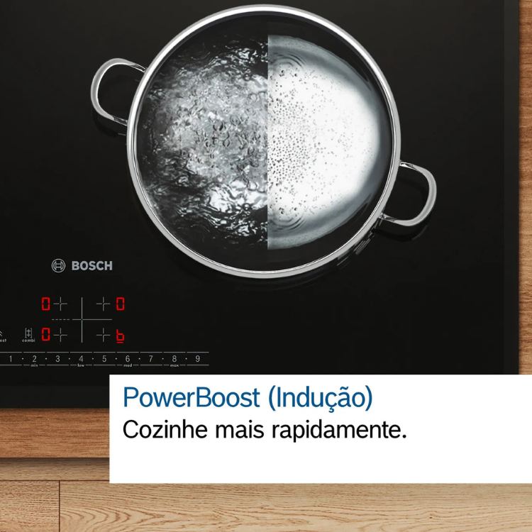 Placa de Indução Bosch Serie 6 PID775HC1E 7400W 3 Zonas 70cm