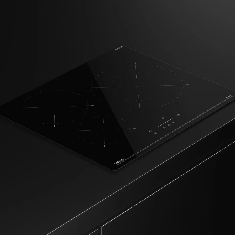 Placa de Indução Teka IBC63110SSMBK 7400W 3 Zonas 60cm