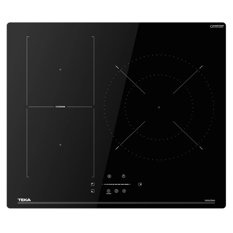 Teka IZC64010MSSBK 7000W 3 Zone Induction Hob, black.