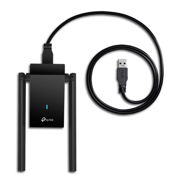 Placa de rede TP-Link Archer TX20U Dual-Band 1201 Mbps Wifi Preto