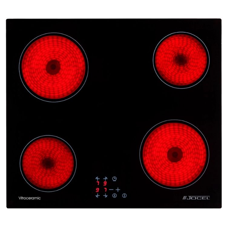 Placa Vitrocerâmica Jocel JPK4EV200150 6000W 4 Zonas 60cm - Artigo de Exposição