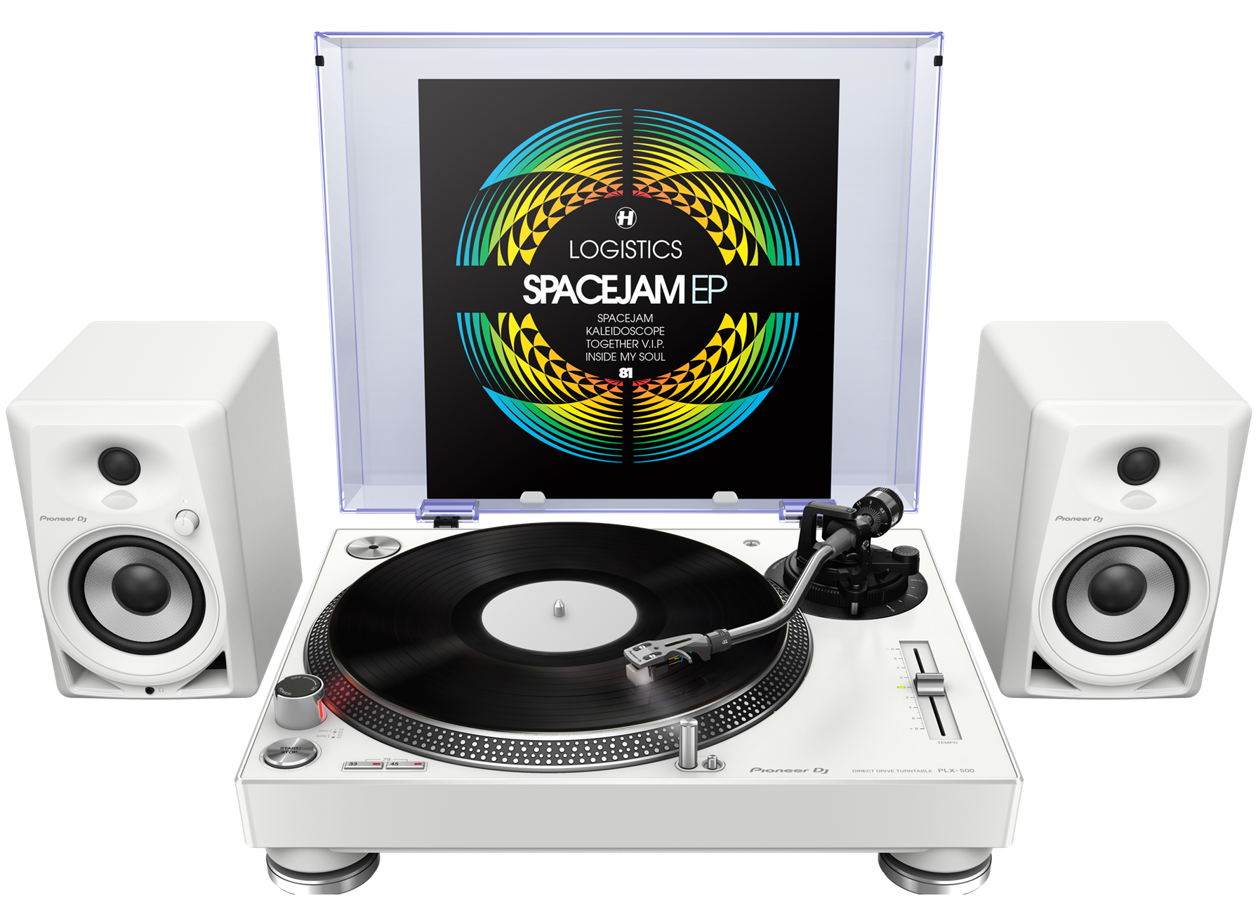 Gira-Discos Profissional Pioneer DJ PLX-500K