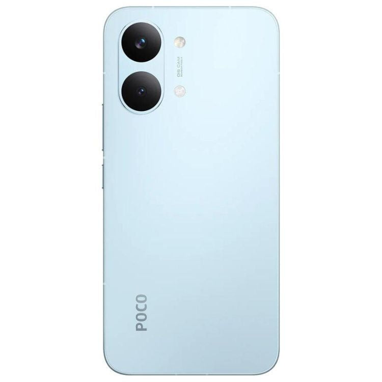 Smartphone POCO X8 Pro Max 5G, 12GB/256GB, Dual Sim, cor azul, câmaras duplas na parte traseira.
