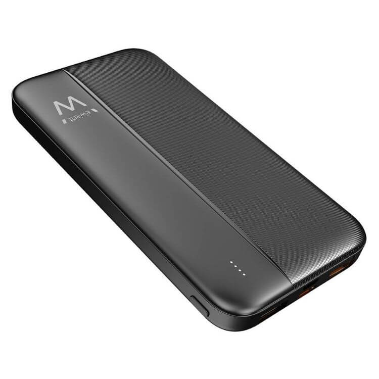 Powerbank Ewent EW1161 10000mAh 22.5W USB-C/USB-A/Micro USB Preto