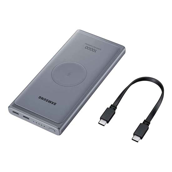 Powerbank Samsung Wireless Type-C 25W 10000mAh Prateado