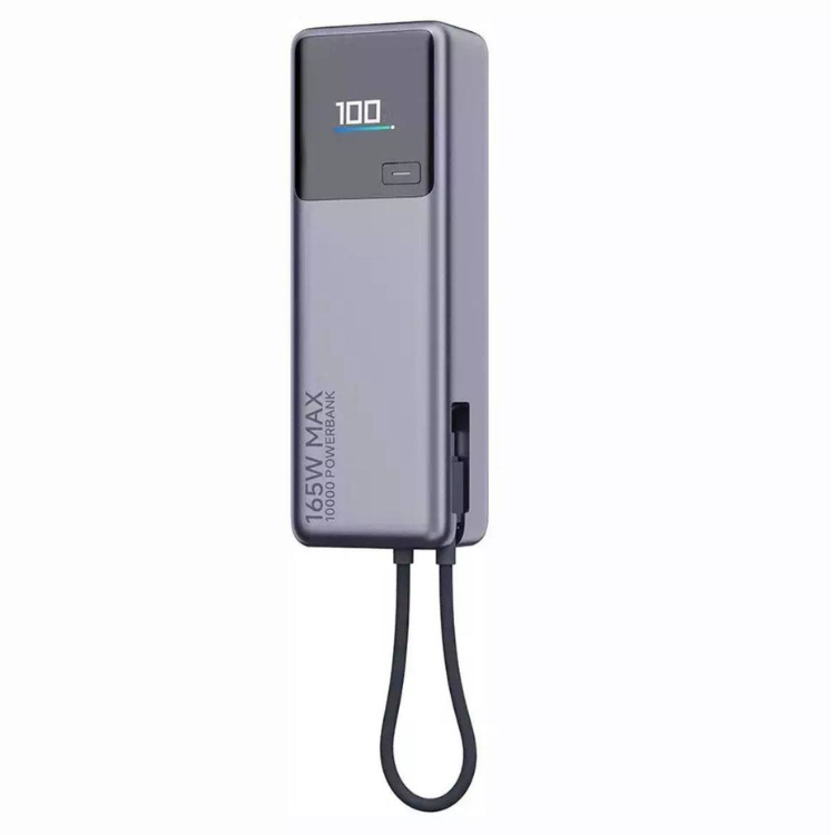 Powerbank Xiaomi 10000mAh 165W Cinzento