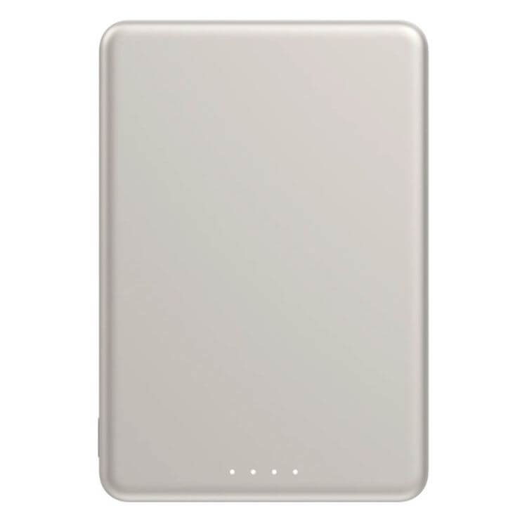 Powerbank Xiaomi Super Slim Magnetic 5000mAh Dourado