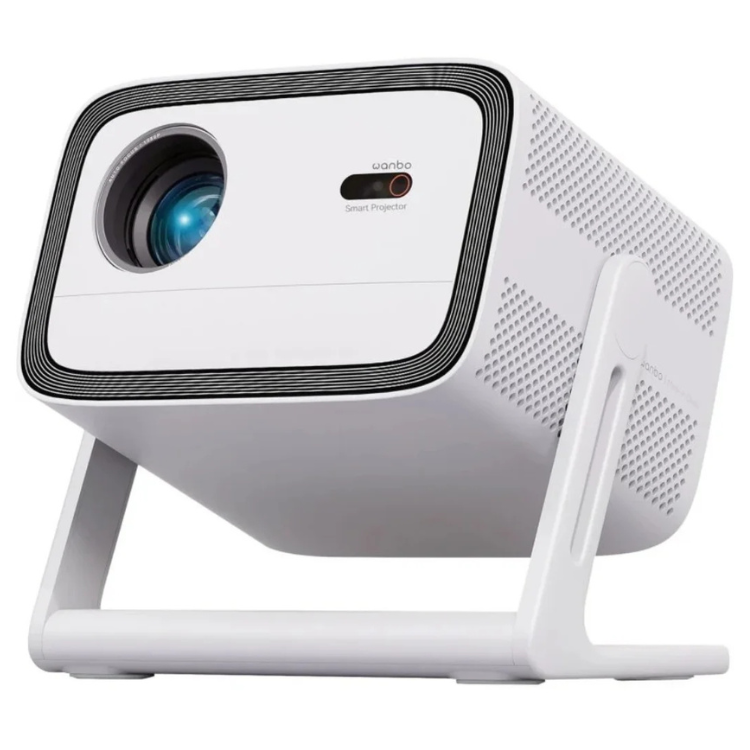 Wanbo Vali 1 tragbarer Projektor 900LM FHD BT WiFi Android Weiß