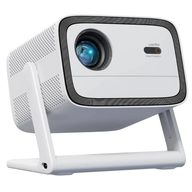 Wanbo Vali 1 tragbarer Projektor 900LM FHD BT WiFi Android Weiß