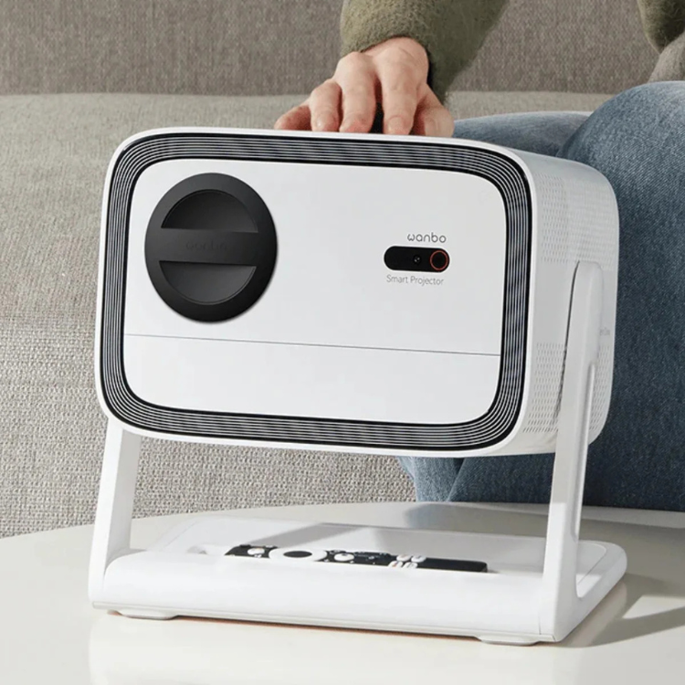 Projetor Portátil Wanbo Vali 1 FHD Wi-Fi Branco