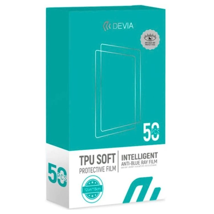 Protetor de Ecrã Hidrogel Devia Anti Blue Ray Pack 50