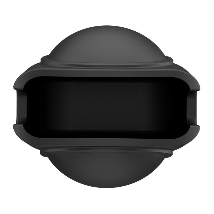 Black Akaso lens protector, matte finish, for 360 camera.
