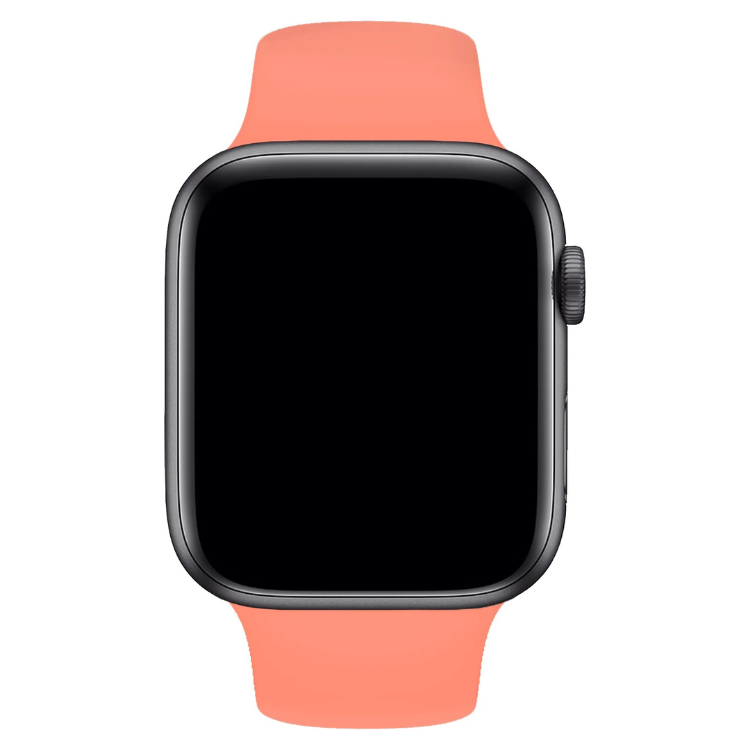 Pulseira Silicone Apple Watch 42/44/45/49mm Sport Band Coral