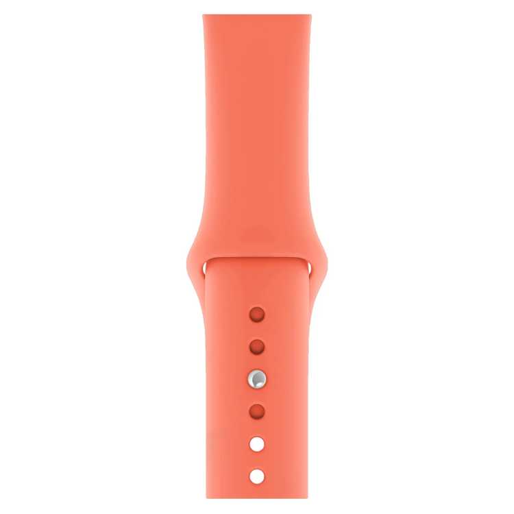 Pulseira Silicone Apple Watch 42/44/45/49mm Sport Band Coral