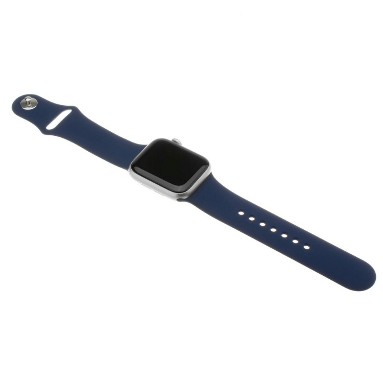 Pulseira Silicone Apple Watch 42/44/45/49mm Azul