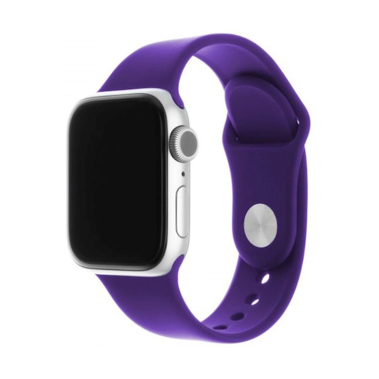 Pulseira Silicone Apple Watch 38/40/41mm Roxo