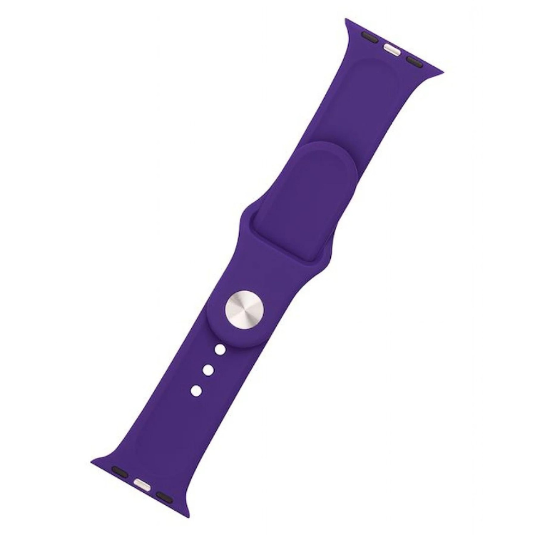 Pulseira Silicone Apple Watch 42/44/45/49mm Roxo
